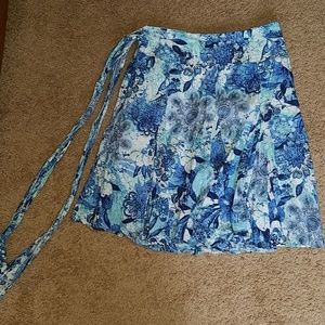 Mid length skirt size 8